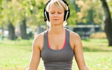 Is it a bad idea to play music in a yoga class?