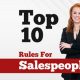 Robin’s Top 10 Rules For Salespeople