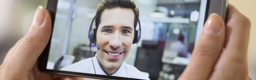 Online video chat enhances customer service