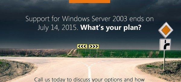 Expiration Notice Windows Server 2003