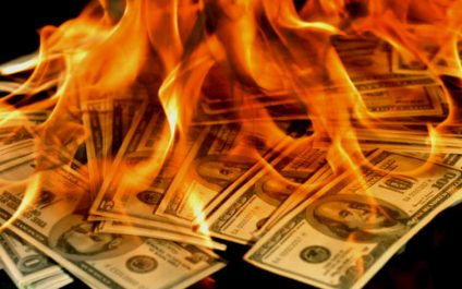 Quit setting your money on fire