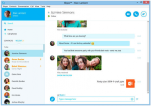 skype