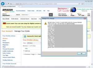 Amazon.com Stored XSS via Book Metadata