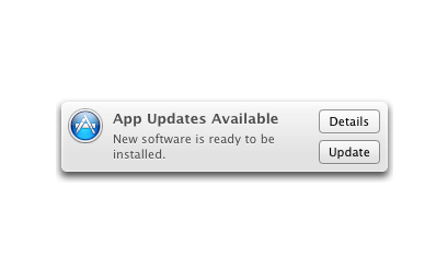 Software updates: The app store is your friend