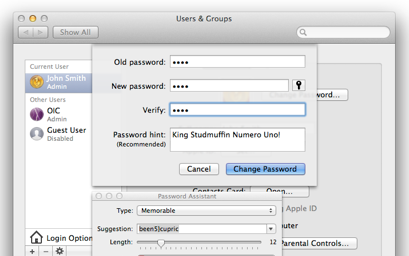 Your password is so simple, a human could crack it!
