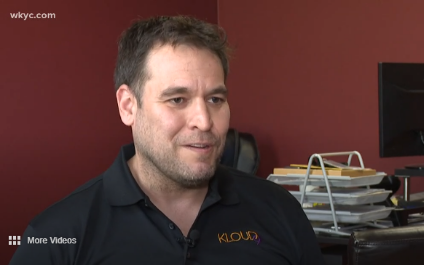 Trent Milliron, CEO and founder of Kloud9 IT on wkyc3