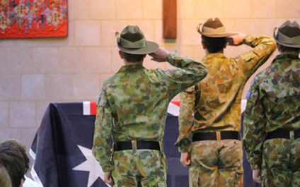 Cadets share ANZAC spirit at special assembly