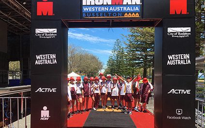 Students have service ‘in the bag’ for Ironman