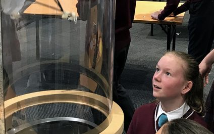 Wind tunnel challenge for Year 8 students