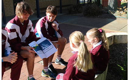 Year 11 Genesis storybooks delight Primary students
