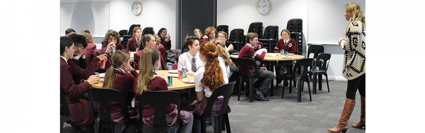 Student Council brainstorm with City for Vision 2030