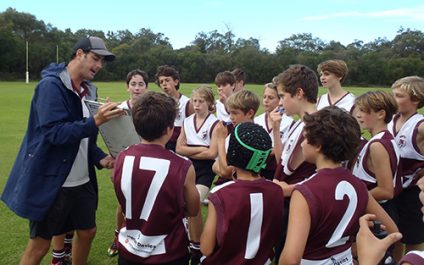 Year 7 AFL team finish strong against BCG