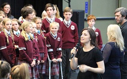 Vocal students perform with ‘The Idea of North’
