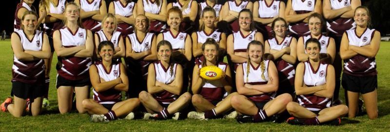 AUSTRALIAN RULES FOOTBALL: Senior Girls Kicking to Conquer CF