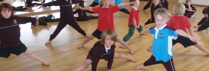 Pre Primary students enjoy new dance studio