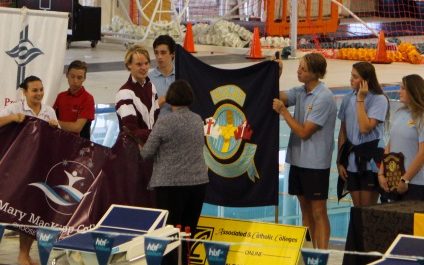 ACC Swim Team earns B Division fifth and shield win