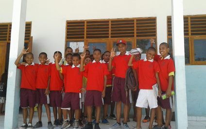 Old uniforms well received in Timor