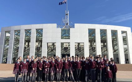 Year 9s visit Canberra