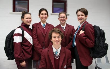 Students backpack challenge