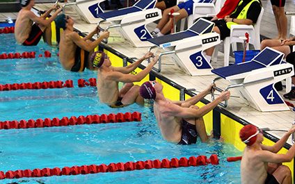 B Division ACC Swimming Carnival in Perth