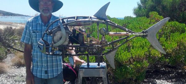 Groundsman’s ‘Robofish’ sculpture wins People’s Choice