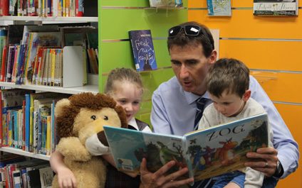 Dad’s reading morning Wednesdays