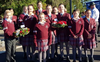 Students commemorate ANZAC Day