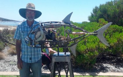 Groundsman’s ‘Robofish’ sculpture wins People’s Choice