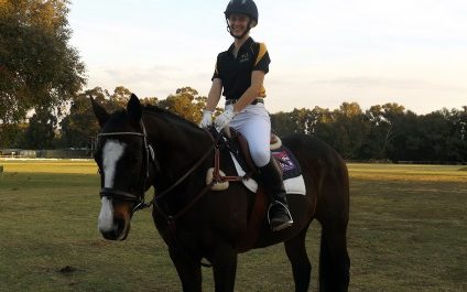 Equestrian: girls both achieve state selection