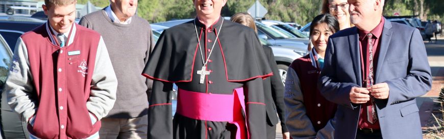 New Bishop of Bunbury visits MacKillop