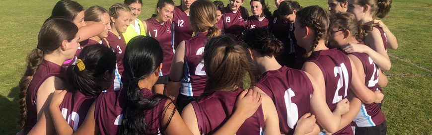 Senior Boys and Girls AFL: cross-town match-up