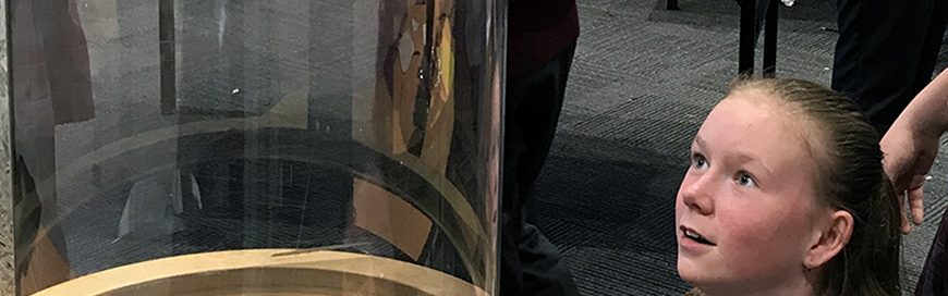 Wind tunnel challenge for Year 8 students