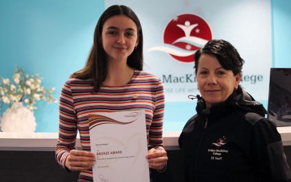Student awarded bronze for Duke of Edinburgh