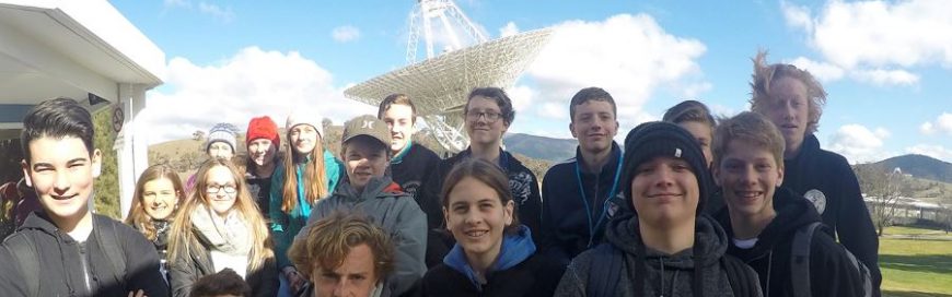 Year 9 students in Canberra