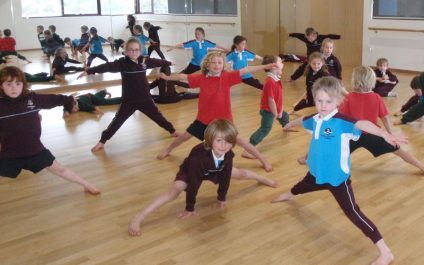 Pre Primary students enjoy new dance studio