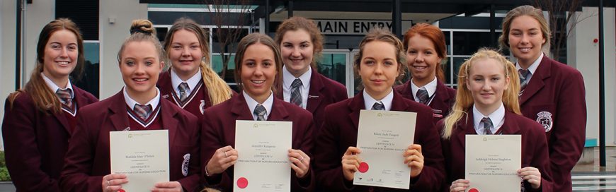 Year 12 students prepared for Nursing studies