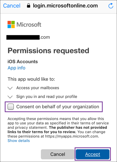 iphone email setup microsoft 365