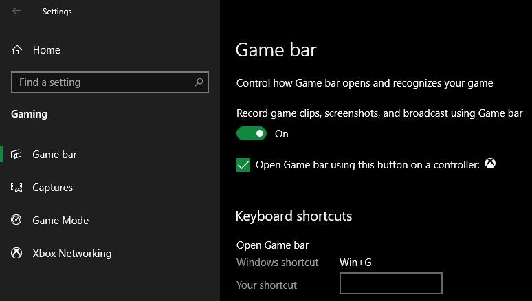 xbox one game recorder