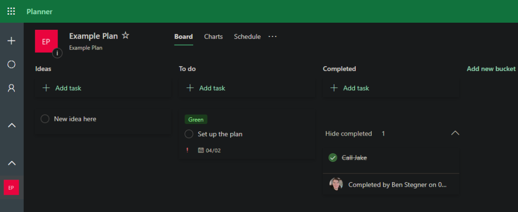 microsoft tasks by planner and to do