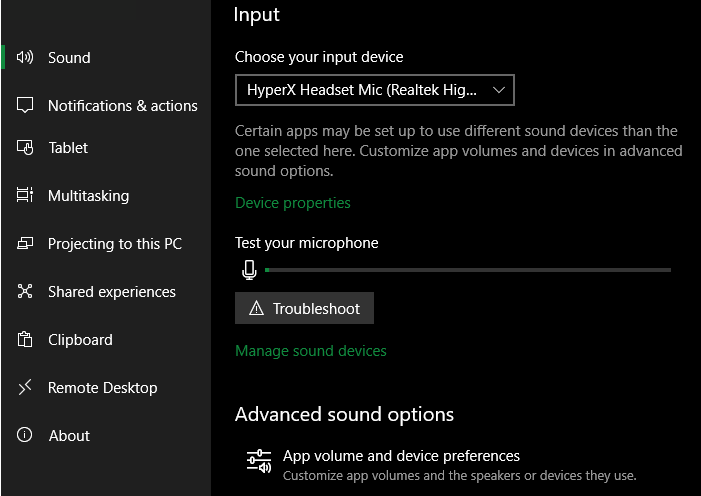 microphone levels keep changing windows 10