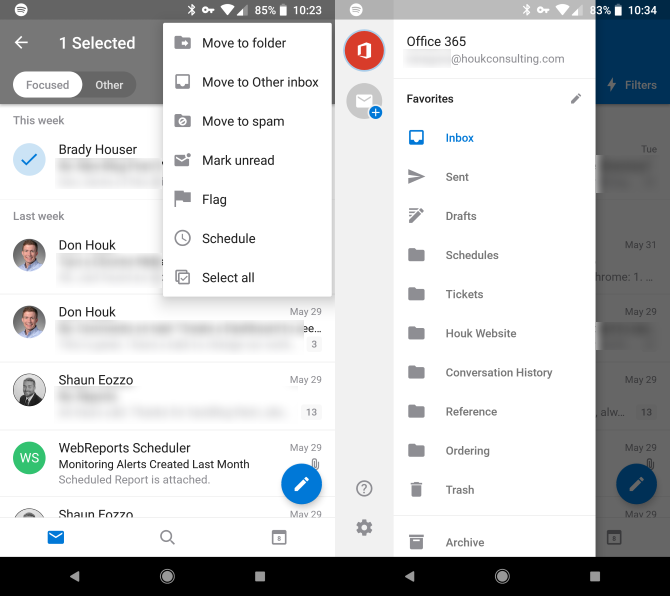 Why You Should Give the Outlook Smartphone App a Try | Houk Consulting