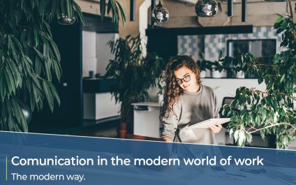 Communication in the modern world of work – the dated way