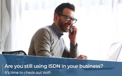 Are you still using ISDN?  Check out VoIP.