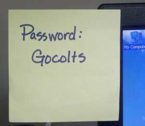 password-post-it-note
