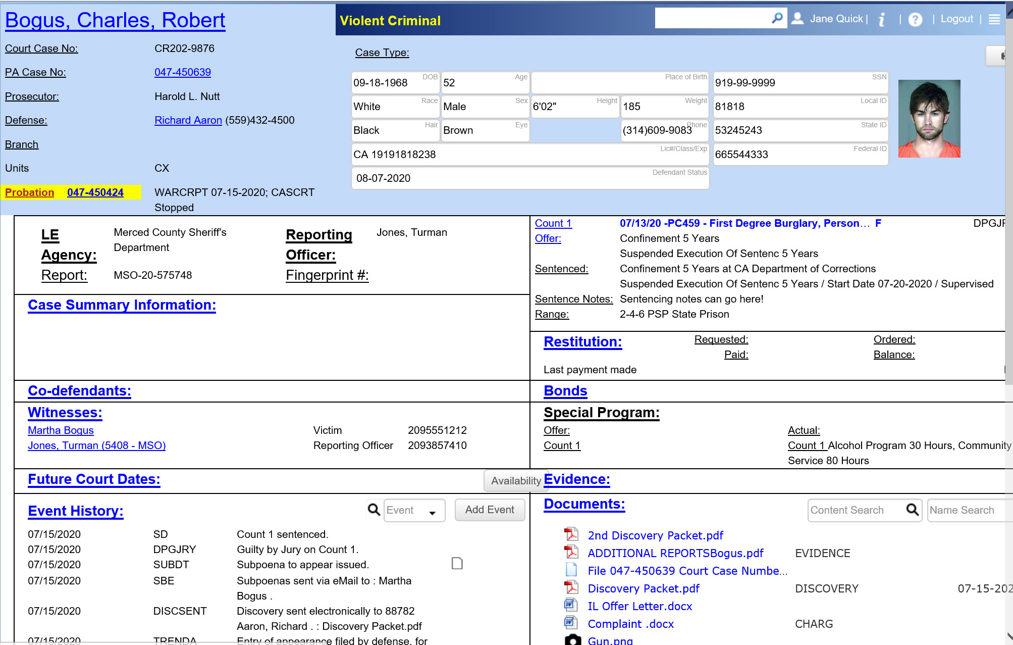 Electronic Docket PROSECUTORbyKarpel Karpel Solutions