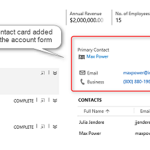 Primary Contacts in Dynamics 365 | Tips