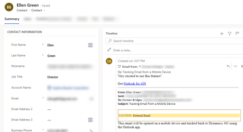 Email Tracking in CRM