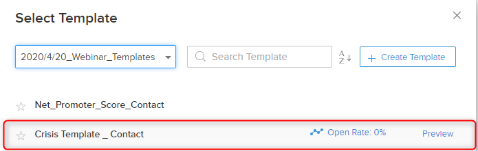 Zoho Template