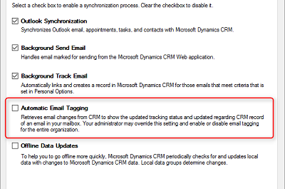Troubleshooting Microsoft Dynamics CRM 2016 and Outlook Integration