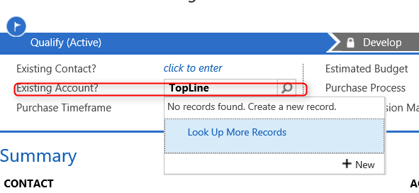 Quick Tip:  Working Leads in Microsoft Dynamics CRM – Duplicate Checking